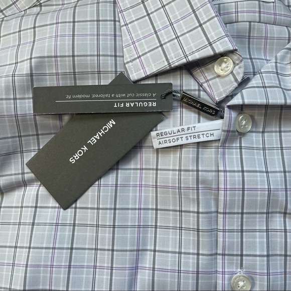MICHAEL MICHAEL KORS Check Print Regular Fit Shirt - Picture 7 of 10